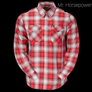 DIXXON Mr Horsepower Flannel -- Mens XL